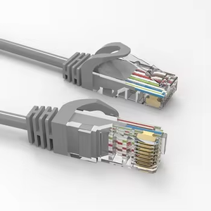 OEM 1m 3m 5m RJ45 Cat5E UTP PVC ceket yama kablosu kablosu 23awg çıplak bakır LAN kablosu bilgisayar ağı için iletişim kabloları - Product Image 3