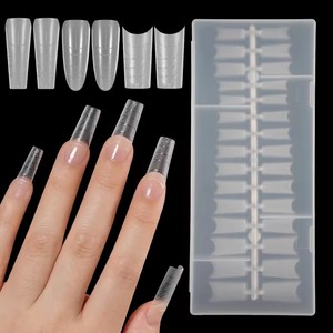 Aillsa ปลายเล็บเจลแบบนิ่มใช้ครึ่งปลายเล็บอะคริลิคไร้รอยบางเฉียบแบบใหม่ - Product Image 2
