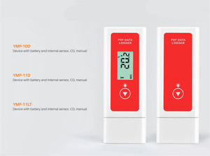Registrador de datos de temperatura multiusos con función de salida PDF Registrador de temperatura