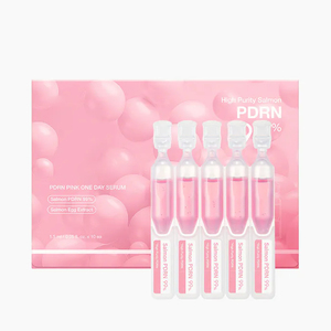 10スティック1箱あたり2列韓国製メディックピンクPdrnシングルユースエッセンス15ml 99% 高純度コラーゲンシングルユースエッセンス - Product Image 3