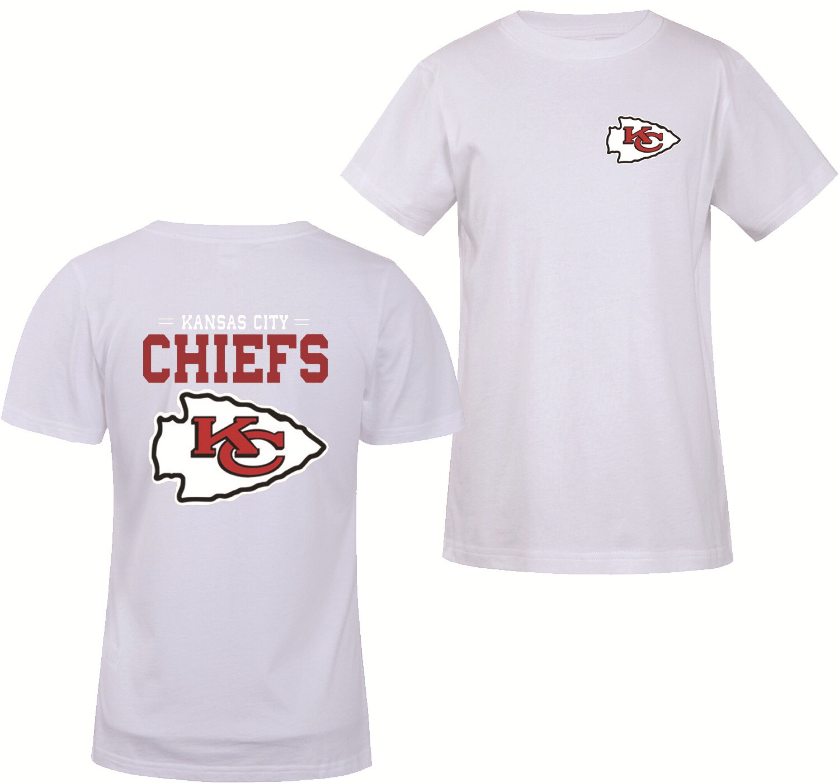 Kansas City Chiefs blanc