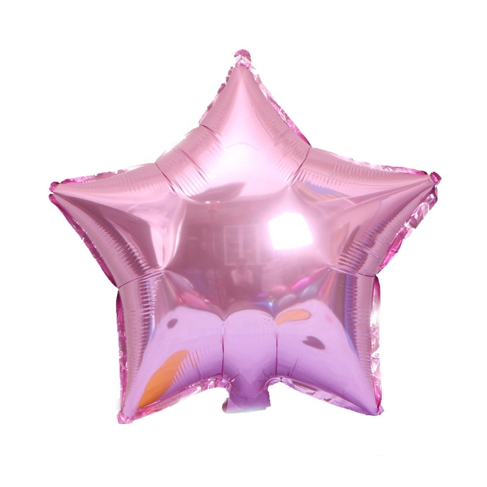 18 inch pearl pink star balloon