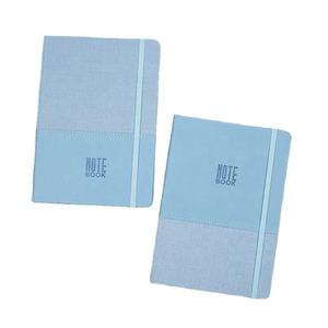 Venta al por mayor personalizado A6 A5 diario con correa elástica diario cuaderno impreso marca Logo Bloc cuaderno de notas de cuero PU