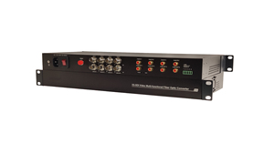 Tailored 4-channel Bi-directional 3G-<strong>SDI</strong> to Fiber Converter + 4CH Bidi RCA Audio + 1CH Bidi Full-duplex RS232 Data - Product Image 3