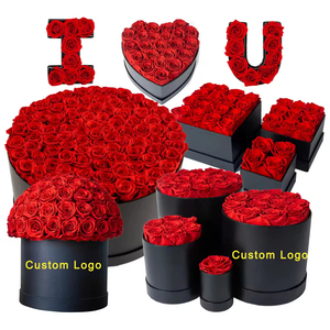 Özel Logo sonsuza ebedi Preservadas Rosas doğal Infinity çiçek korunmuş gül kutusu için 2025 anneler sevgililer günü hediyesi - Product Image 4