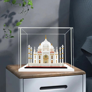 Modern Acrylic <strong>Cube</strong> <strong>Display</strong> Rack Perfume Jewelry Cabinet Customized Size Silk Screen Logo Durable <strong>Display</strong> Box Acrylic - Product Image 6