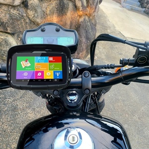 Portable 5 Inch IPS Screen Android 10.0 GPS Navigation System with AHD Camera Waterproof MP3 Features Free IGO <strong>Map</strong> Worldwide - Product Image 2
