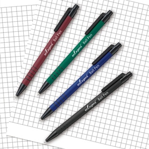 OEM橡胶圆珠笔，经典风格，带有私人标签，用于定制促销文具 - Product Image 2
