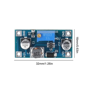 XH-M415 DC DC güç kaynağı modülü 2-24V 3-28V SX1308 güçlendirici güç kaynağı modülü multimetre için ayarlanabilir çok fonksiyonlu - Product Image 2
