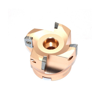 CNC işleme için 4 diş ile altın kaplama alüminyum freze kesicisi - Product Image 4
