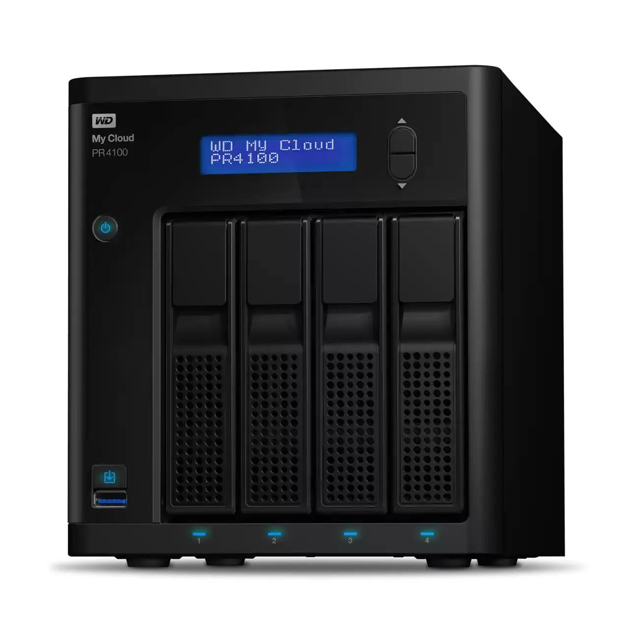 0 16 24 32 40 48 56 64 72 80 88 TB My Cloud Pro Series PR4100 Almacenamiento NAS HDD con 16GB de memoria Almacenamiento conectado a la red