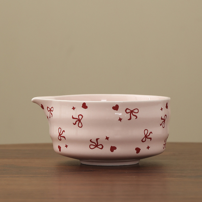 Bowknot- Tazón rosa