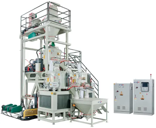 Powder mixer Mixing machine PVC mixer Automatic dosing system with vacuum conveyor loader