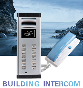 Audio Electric <strong>Intercom</strong> 12v Access Control Power Supply Multi Apartment Audio <strong>Intercom</strong> Door Phone <strong>System</strong> - Product Image 6