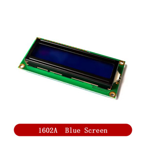 LCD1602 LCD 1602 2004 12864 Módulo Pantalla verde azul 16x2 20X4 Módulo de pantalla LCD de caracteres Controlador HD44780 Luz negra azul - Product Image 3