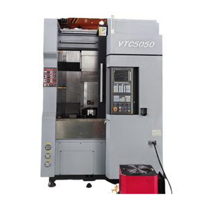 Nuevo precio de fábrica automático Centros de torneado pequeños Máquina de torno CNC vertical de 2 ejes VTC10080 para metal - Product Image 2