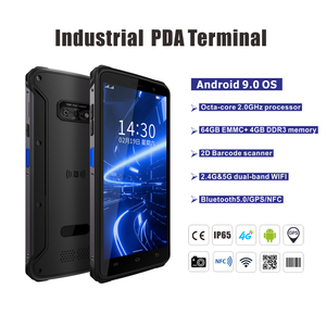 5.6inch Handheld <strong>PDA</strong> Terminal <strong>Android</strong> 2D <strong>QR</strong> <strong>Code</strong> Barcode <strong>Scanner</strong> Wifi 4G Portable Data Collector PDAs Device with Handle