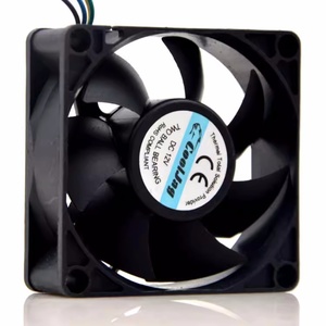 7025 R127025BU 12V 0.40A CPU placa principal 4 cables PWM ventilador de flujo axial control de temperatura regulación de velocidad ventilador de refrigeración - Product Image 5
