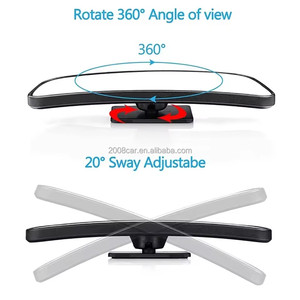 3R广角镜凸面后视镜车辆矩形盲点镜 - Product Image 3