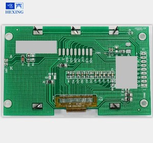 3 pulgadas lcd pantalla de visualización de 9 pin conector grafische pantalla 128x64 12864 lcd cog monocolor negativo azul interfaz serie - Product Image 2
