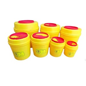 OEM医院针头圆形医疗锋利废物容器方形锋利容器锋利盒5L 10L - Product Image 3