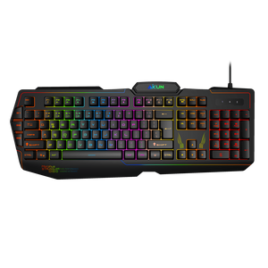 Aikun gx610 RGB chơi Game bàn phím với cao su chuyển đổi cổ tay phần còn lại phím macro đa phương tiện truyền thông năng động đèn nền Chế độ 1.8m bện cáp - Product Image 1