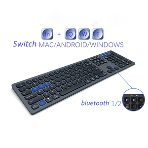 Aluminium Alloy Body Ultrathin Wireless <strong>Keyboard</strong> for Tablet &amp; Laptop BT <strong>Keyboard</strong>