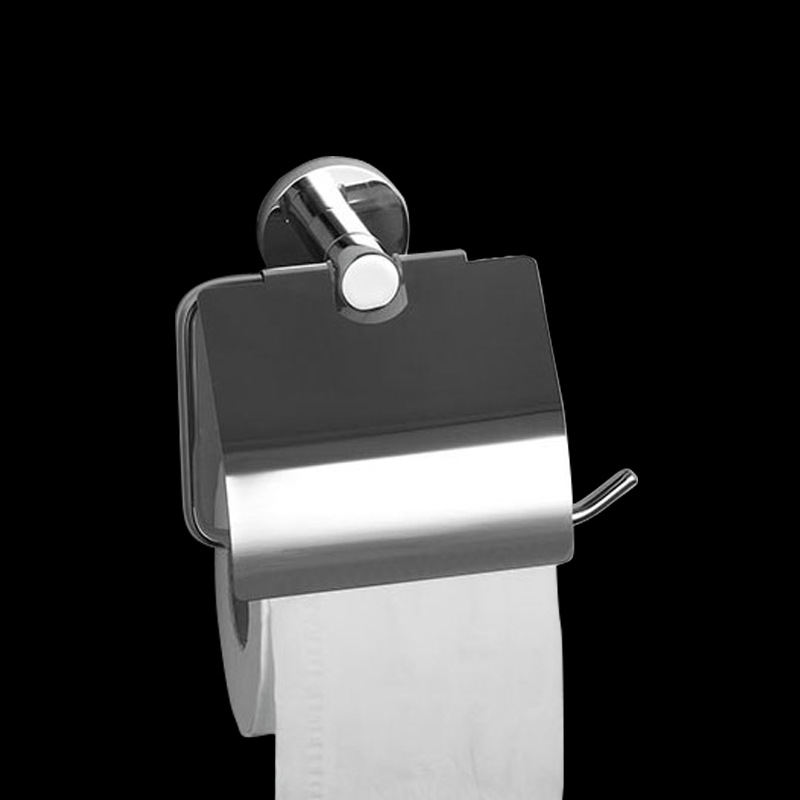 Stainless steel paper towel holder