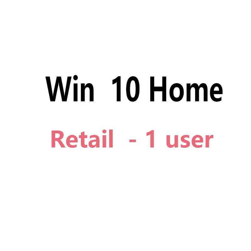 Win 10 Home 100% activación en línea enviada por la página de chat de Ali