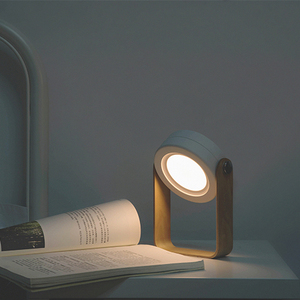 ออกแบบ3d Led เด็กหมุน Hang-Able Touch Switch Control ไม้ Night Light ปลั๊กไฟสำหรับ Sleep Care - Product Image 2
