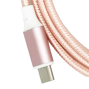 2M ángulo recto codo de 90 grados carga rápida USB C tipo C Cable aleación de aluminio trenzado Nylon Cable DE DATOS ordenadores impresora - Product Image 5