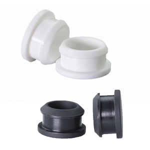 适用于DLSEALS黑色硅胶卡扣孔塞索环橡胶产品，采用方便的卡扣设计 - Product Image 1