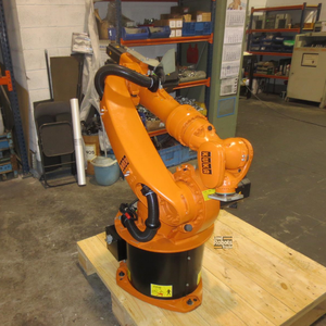 Roboterarm 6 Achsen Kuka KR 16 R2010-2 mit CNGBS-Roboter führungs schiene zum Be-und Entladen des Roboters - Product Image 6
