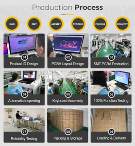 Biểu tượng tùy chỉnh nút bên ABS di động <span class=keywords><strong>Bluetooth</strong></span> có thể sạc lại chuột không dây với màn hình hiển thị chức năng - Product Image 5