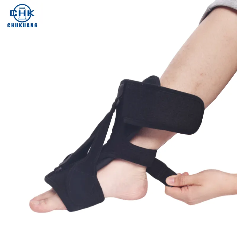 CHK-ZT-002 Adjustable Dorsiflexion Soft Orthosis Brace Adjustable Elastic Plantar Fasciitis Foot Heel Pain Relief