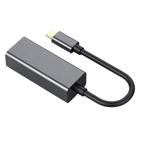 Alta velocidad tipo C a Rj45 Gigabit Lan Ethernet Cable adaptador USB Hub tarjeta de red ordenador portátil interruptor