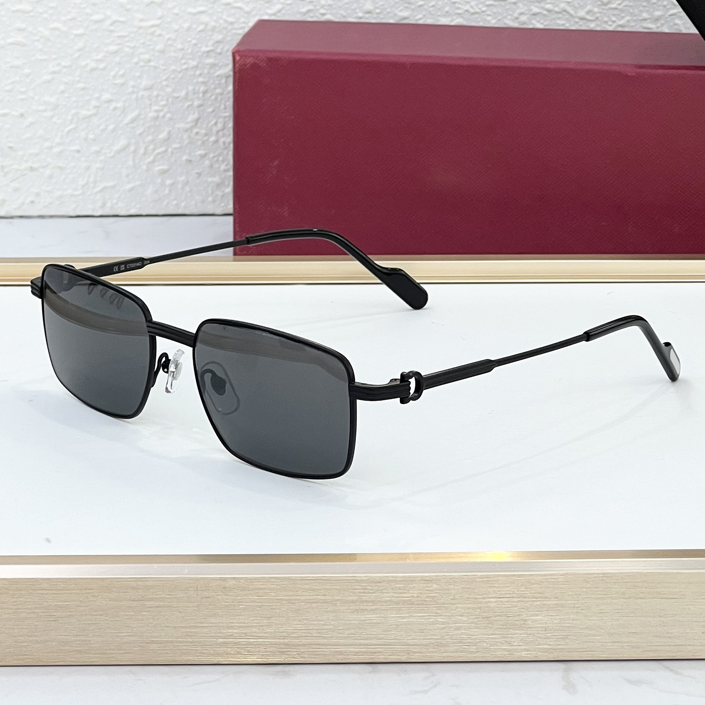 Cadre noir gris