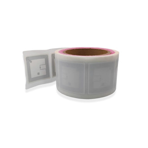 長い読み取り範囲印刷可能IEC15693 80 * 50mm IコードSlix2 NTAG 216 NFC RFIDステッカーラベルウェットインレイ - Product Image 3
