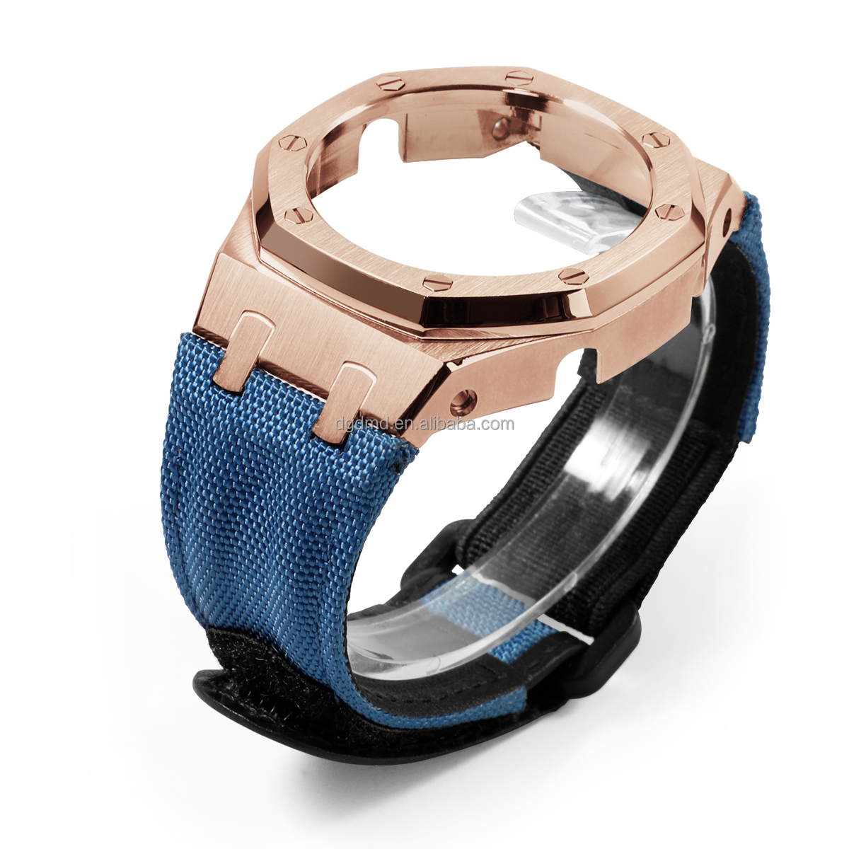 Oro rosa + azul