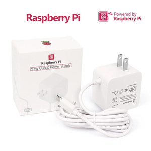 Official <strong>Raspberry</strong> <strong>Pi</strong> 5 <strong>Power</strong> Supply 27W USB-C Adapter 5.1V 5A with PD Standard Support - Product Image 4
