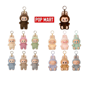 POPMART LABUBU冷凍マカロンビニールPVCブラインドボックス収集可能アニマルフェイスぬいぐるみおもちゃキーチェーンギフト日本アニメーションソース - Product Image 5