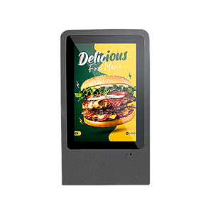 10.1&quot; Compact <strong>Digital</strong> Advertising Player - Tabletop/Desk Mount Mini Display Screen for Restaurant Menu, Retail Promotion - Product Image 2