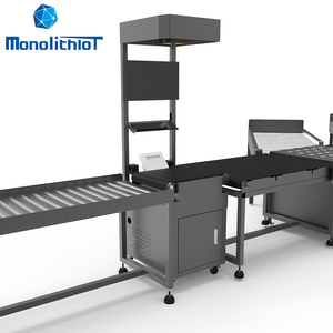 Monolitiot automated courier express logistics E-commerce pacchi automatizzati cubiscan cargoscan DWS sorting conveyor machine - Product Image 3