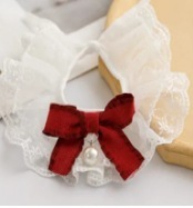 Vestido de novia de palacio-rojo burdeos