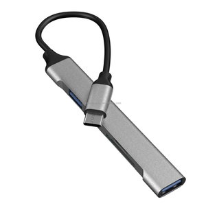 通用Type-C至3 * usb-a + SD + TF 5合1多端口坞站集线器，用于扩展笔记本电脑和平板电脑的连接性 - Product Image 5