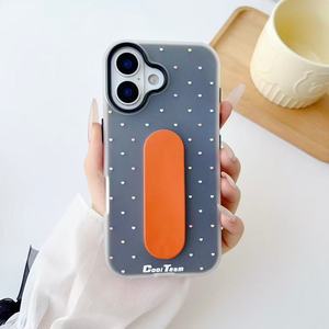 เคสโทรศัพท์มือถือสตรีทแฟชั่นสไตล์เกาหลีสำหรับ iPhone 17 Air 17 PRO MAX ฝาหลังพร้อมสายรัดข้อมือ - Product Image 1