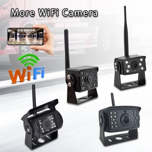 1080p 2MP 5MP IR visión nocturna 4G inalámbrico Wifi red IP cámara de marcha atrás vehículo vista trasera espejo de seguridad para coche camión - Product Image 6