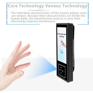 Dispositivo biometrico di controllo di accesso di riconoscimento della vena del palmo/del viso di WiFi 4G di visione notturna dispositivo di presenza della porta della rete Tcp/Ip