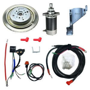 Electric <strong>Start</strong> <strong>Kit</strong> for YAMAHA 2 Stroke 40HP Outboard E40G E40J Code 6F6 6J4 with Flywheel Starter Motor - Product Image 1