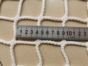 <strong>White</strong> square Mesh Knotless Safety <strong>Net</strong> - Product Image 2